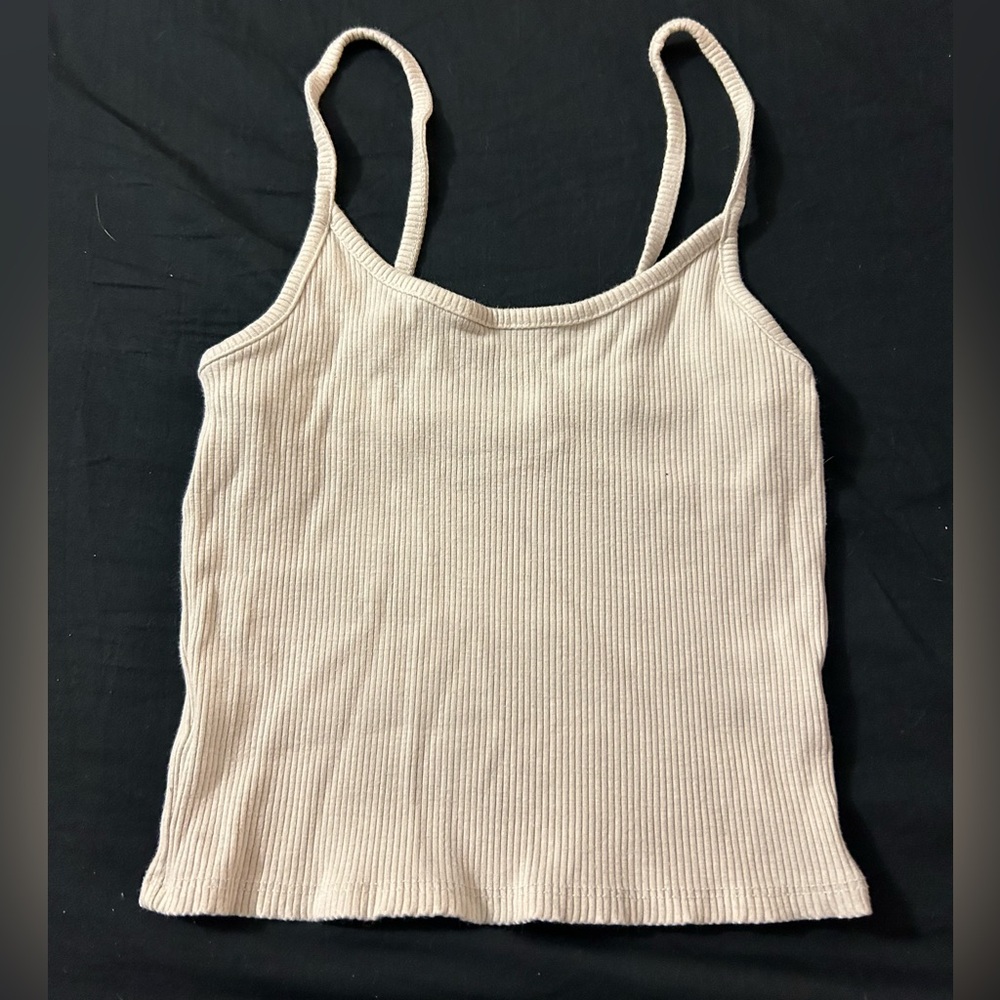 Cream tank top